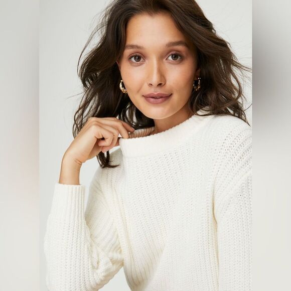 Aritzia Wilfred Essential Chenille Sweater in Oak size XS - Picture 12 of 12